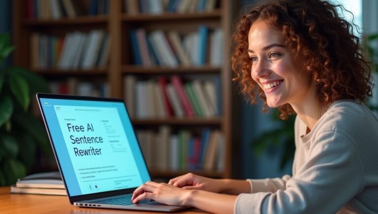 free ai snetence rewriter